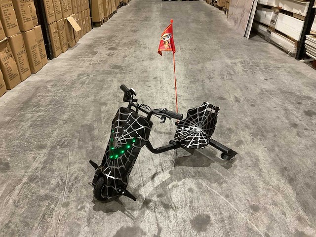 Ultra motocross drift trike 27ja 250w zwart web voertuig - afbeelding 12 van  27