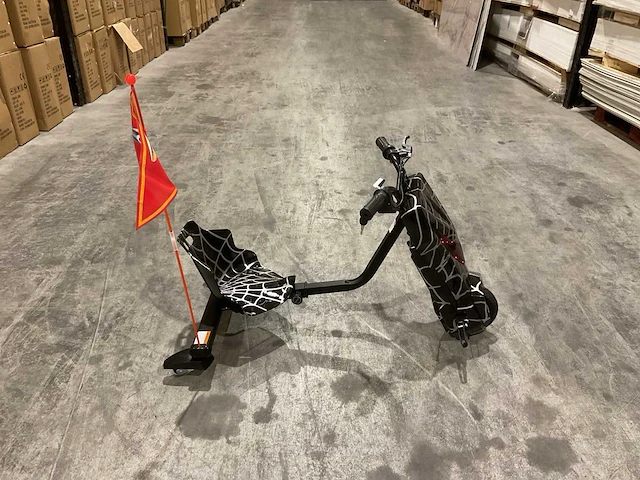 Ultra motocross drift trike 27ja 250w zwart web voertuig - afbeelding 6 van  11