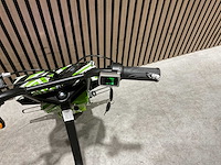 Ultra motocross drift trike 27ja 250w zwart/groen/wit voertuig - afbeelding 1 van  12