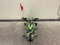 Ultra motocross drift trike 27ja 250w zwart/groen/wit voertuig - afbeelding 5 van  12