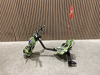 Ultra motocross drift trike 27ja 250w zwart/groen/wit voertuig - afbeelding 5 van  32
