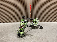 Ultra motocross drift trike 27ja 250w zwart/groen/wit voertuig - afbeelding 6 van  32