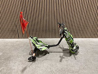 Ultra motocross drift trike 27ja 250w zwart/groen/wit voertuig - afbeelding 9 van  32