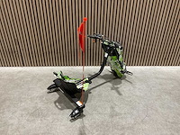 Ultra motocross drift trike 27ja 250w zwart/groen/wit voertuig - afbeelding 10 van  32