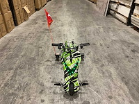 Ultra motocross drift trike 27ja 250w zwart/groen/wit voertuig - afbeelding 23 van  32