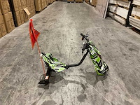 Ultra motocross drift trike 27ja 250w zwart/groen/wit voertuig - afbeelding 28 van  32