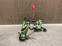 Ultra motocross drift trike 27ja 250w zwart/groen/wit voertuig - afbeelding 6 van  32