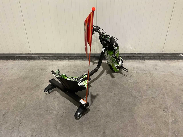 Ultra motocross drift trike 27ja 250w zwart/groen/wit voertuig - afbeelding 21 van  32