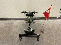 Ultra motocross drift trike 27ja 250w zwart/groen/wit voertuig - afbeelding 22 van  32