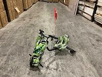 Ultra motocross drift trike 27ja 250w zwart/groen/wit voertuig
