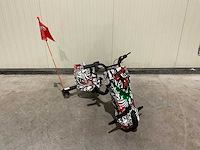 Ultra motocross drift trike 27ja 250w zwart/wit/rood voertuig - afbeelding 12 van  21