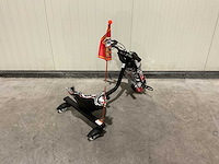 Ultra motocross drift trike 27ja 250w zwart/wit/rood voertuig - afbeelding 14 van  21