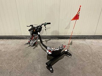 Ultra motocross drift trike 27ja 250w zwart/wit/rood voertuig - afbeelding 18 van  21