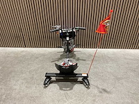 Ultra motocross drift trike 27ja 250w zwart/wit/rood voertuig - afbeelding 14 van  33