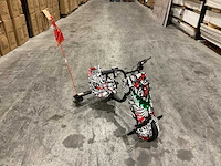 Ultra motocross drift trike 27ja 250w zwart/wit/rood voertuig - afbeelding 29 van  33