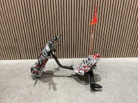 Ultra motocross drift trike 27ja 250w zwart/wit/rood voertuig - afbeelding 7 van  34