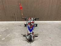 Ultra motocross drift trike 27ja 250w zwart/wit/rood voertuig - afbeelding 9 van  34