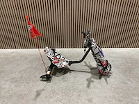 Ultra motocross drift trike 27ja 250w zwart/wit/rood voertuig - afbeelding 11 van  34