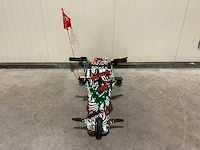 Ultra motocross drift trike 27ja 250w zwart/wit/rood voertuig - afbeelding 20 van  34