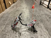 Ultra motocross drift trike 27ja 250w zwart/wit/rood voertuig
