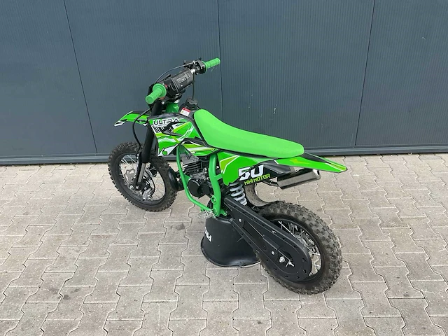 Ultra motocross koshine 50 12/10” crossmotor groen 21 - afbeelding 2 van  12