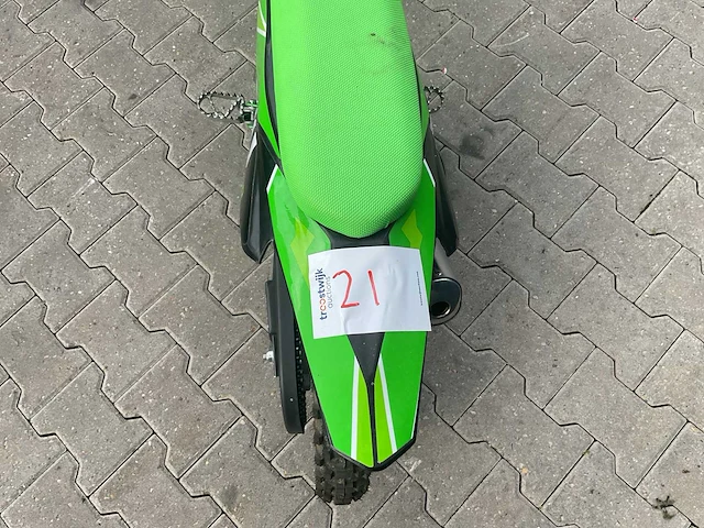 Ultra motocross koshine 50 12/10” crossmotor groen 21 - afbeelding 4 van  12