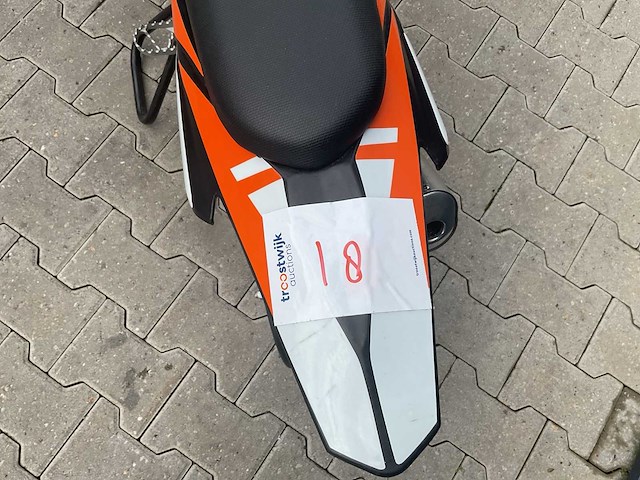 Ultra motocross koshine 50 14/12” crossmotor oranje 18 - afbeelding 4 van  13
