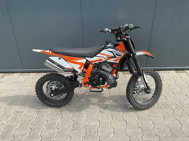 Ultra motocross koshine 50 14/12” crossmotor oranje 18 - afbeelding 7 van  13