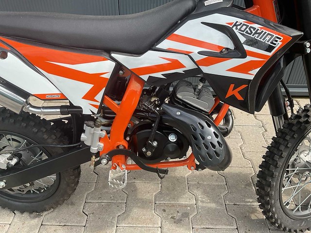 Ultra motocross koshine 50 14/12” crossmotor oranje 18 - afbeelding 8 van  13