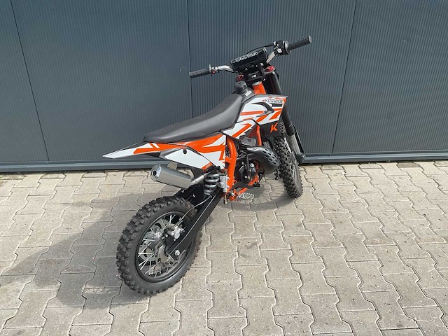 Ultra motocross koshine 50 14/12” crossmotor oranje 18 - afbeelding 9 van  13