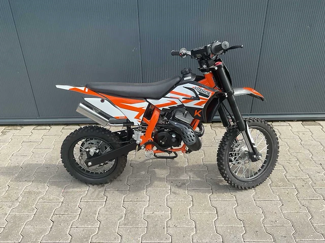 Ultra motocross koshine 50 14/12” crossmotor oranje 18 - afbeelding 8 van  13