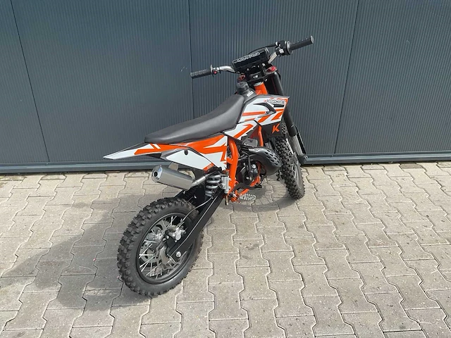 Ultra motocross koshine 50 14/12” crossmotor oranje 18 - afbeelding 10 van  13
