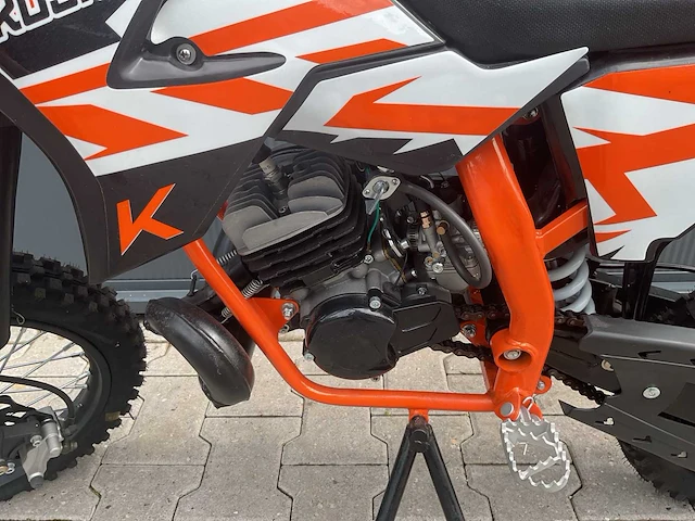 Ultra motocross koshine 50 14/12” crossmotor oranje 18 - afbeelding 2 van  13