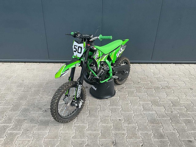 Ultra motocross koshine 50 14/12” crossmotor oranje 21 - afbeelding 3 van  12