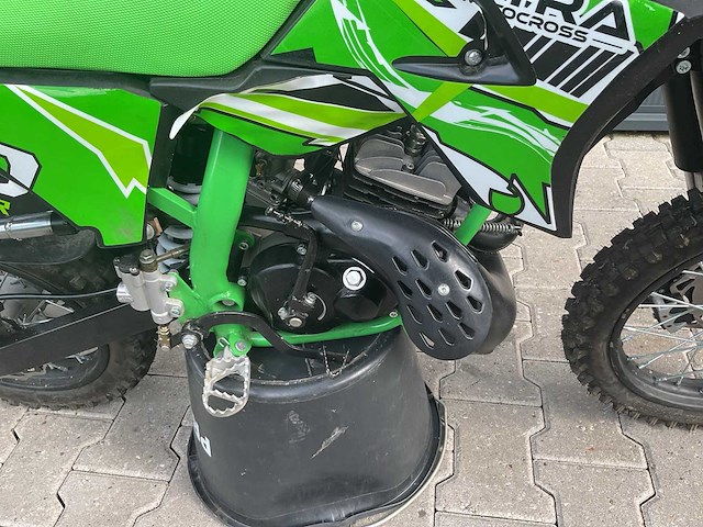 Ultra motocross koshine 50 14/12” crossmotor oranje 21 - afbeelding 8 van  12