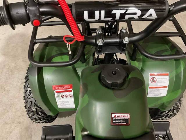 Ultra motocross ma06 met rekje atx 49 quad camouflage - afbeelding 4 van  17