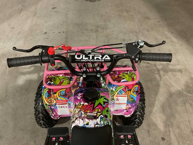 Ultra motocross ma06 met rekje atx 49 quad roze - afbeelding 1 van  2