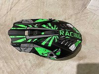 Ultra motocross maat l v1 crossmotorhelm groen/zwart - afbeelding 5 van  5