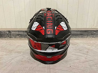 Ultra motocross maat l v1 crossmotorhelm rood/zwart - afbeelding 4 van  6