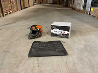 Ultra motocross maat m v1 crossmotorhelm oranje - afbeelding 1 van  7