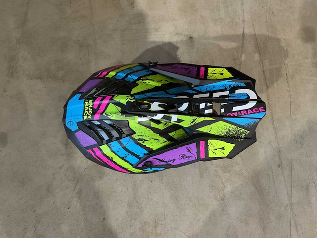 Ultra motocross maat s v1 crossmotorhelm alle kleuren - afbeelding 7 van  7