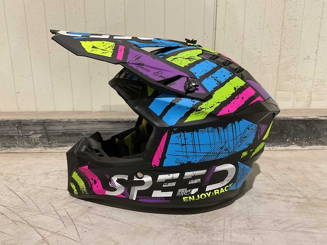 Ultra motocross maat s v1 crossmotorhelm alle kleuren - afbeelding 3 van  6