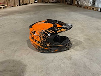 Ultra motocross maat s v1 crossmotorhelm oranje - afbeelding 6 van  7