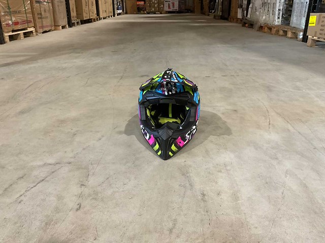 Ultra motocross maat xl v1 crossmotorhelm alle kleuren - afbeelding 3 van  7