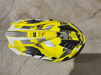 Ultra motocross maat xl v1 crossmotorhelm geel - afbeelding 6 van  6