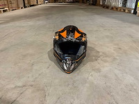 Ultra motocross maat xl v1 crossmotorhelm oranje - afbeelding 3 van  7