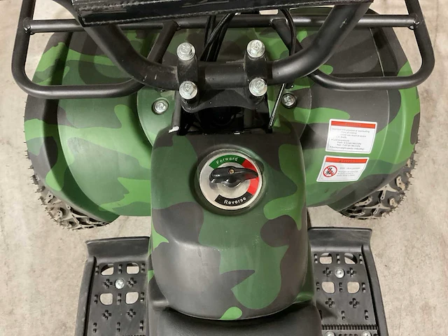 Ultra motocross met rekje atx 1000 elektrische quad camouflage ma06e - afbeelding 3 van  9