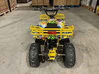 Ultra motocross met rekje atx 1000 elektrische quad geel joker ma06e - afbeelding 11 van  14