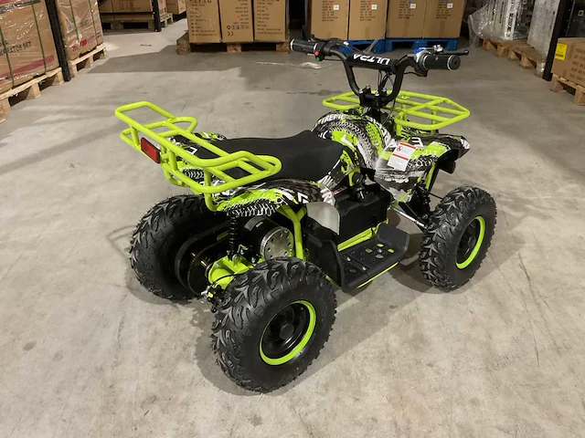 Ultra motocross met rekje atx 1000 elektrische quad groen ma06e - afbeelding 11 van  14