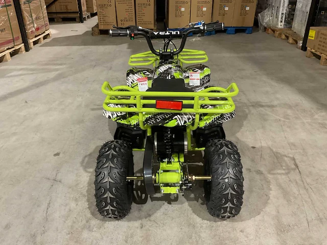Ultra motocross met rekje atx 1000 elektrische quad groen ma06e - afbeelding 13 van  14